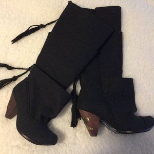 Irregular Choice Knee High Boots